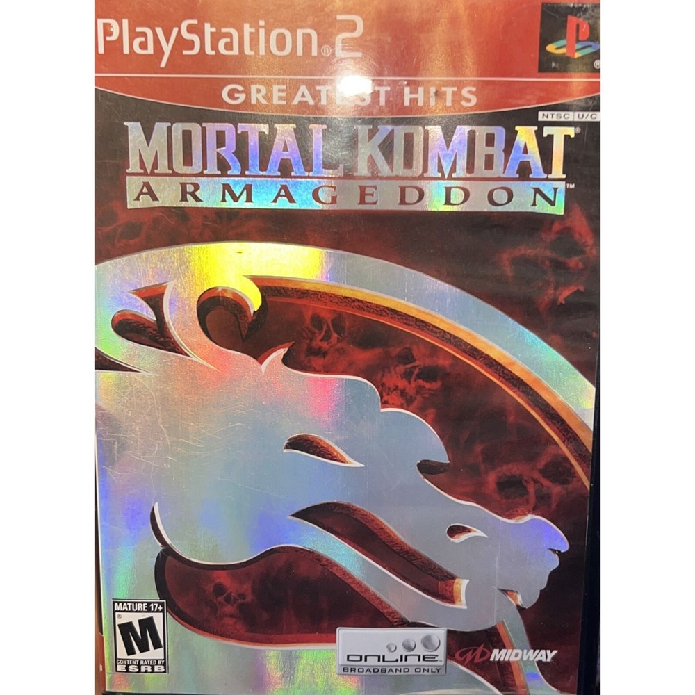 Mortal Kombat Armageddon Sony PlayStation 2 PS2 Greatest Hits Tested Working.